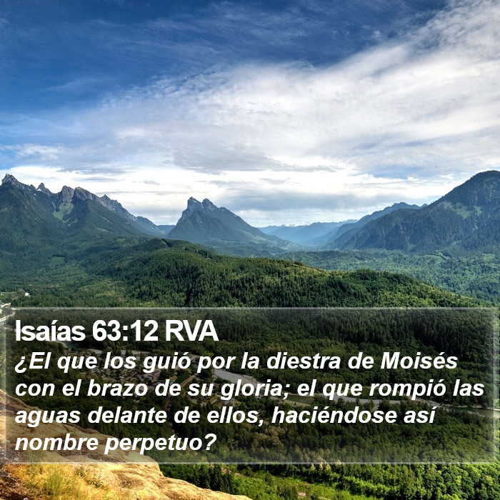 Isaías 63:12 RVA Bible Study