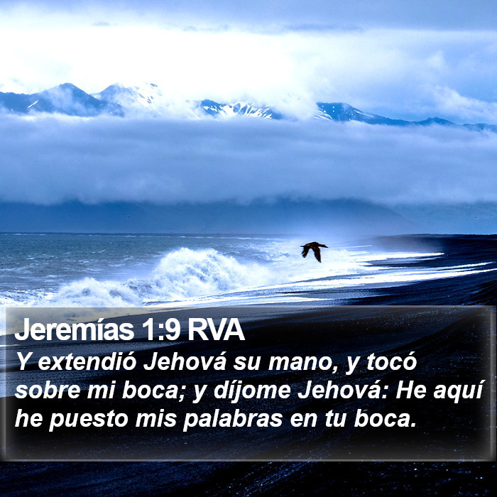 Jeremías 1:9 RVA Bible Study