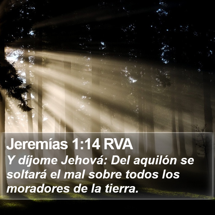 Jeremías 1:14 RVA Bible Study