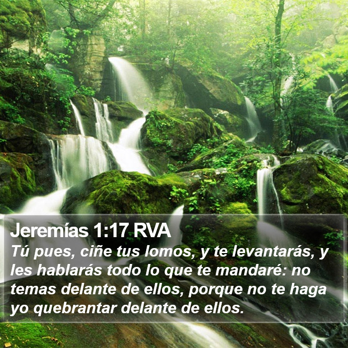 Jeremías 1:17 RVA Bible Study