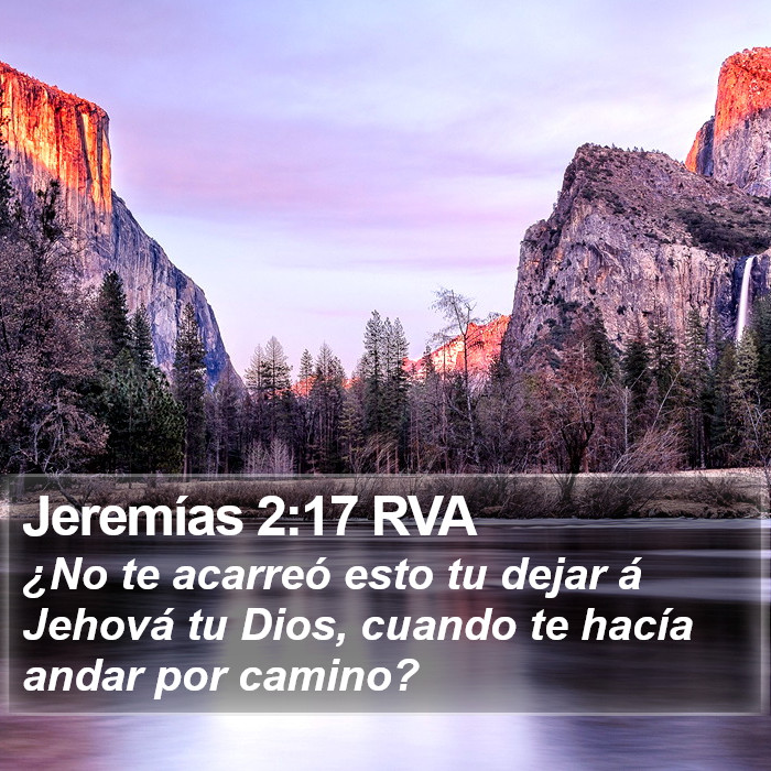 Jeremías 2:17 RVA Bible Study