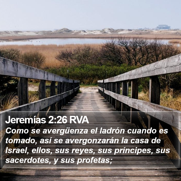 Jeremías 2:26 RVA Bible Study