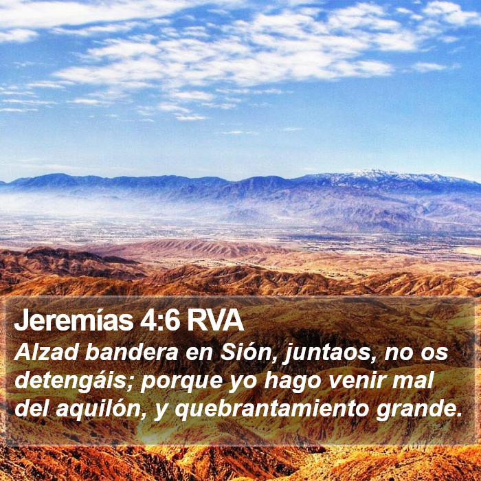 Jeremías 4:6 RVA Bible Study