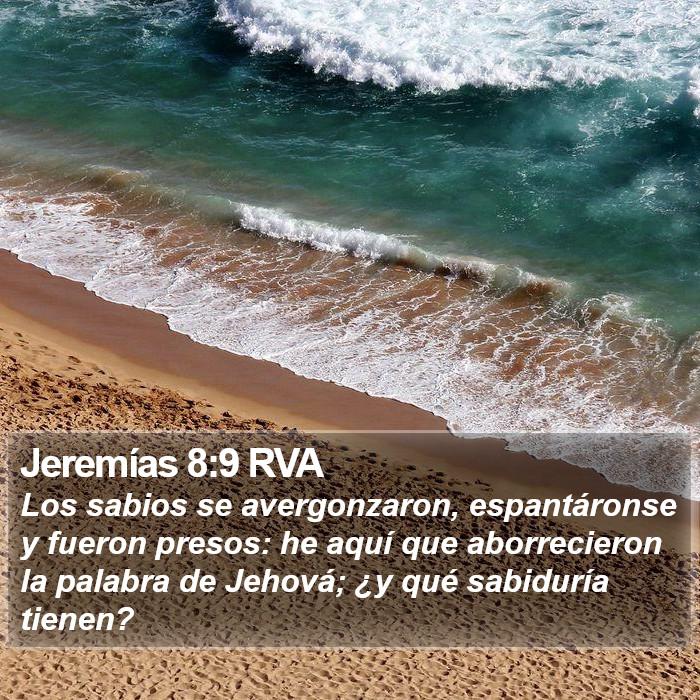 Jeremías 8:9 RVA Bible Study