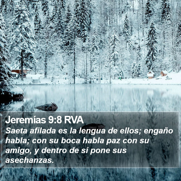 Jeremías 9:8 RVA Bible Study