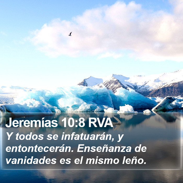 Jeremías 10:8 RVA Bible Study