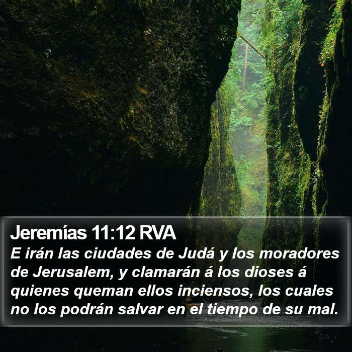 Jeremías 11:12 RVA Bible Study