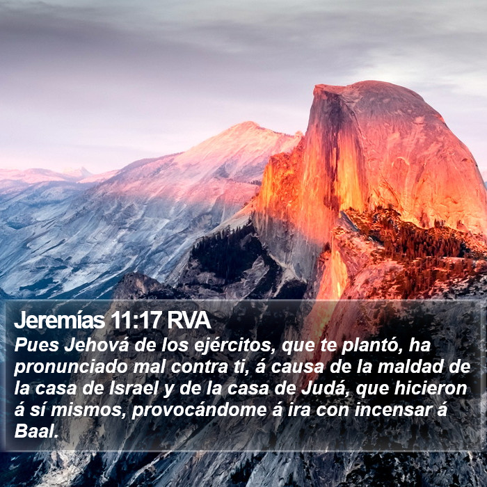 Jeremías 11:17 RVA Bible Study