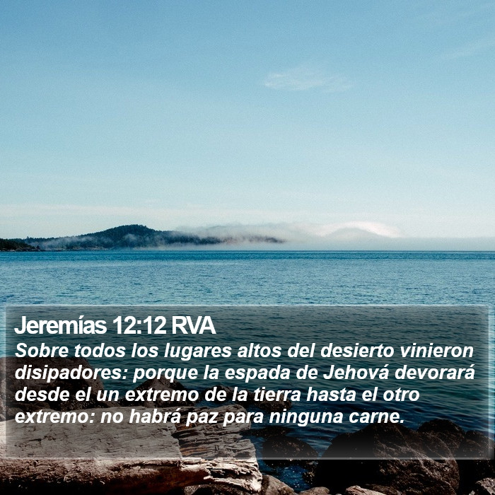 Jeremías 12:12 RVA Bible Study