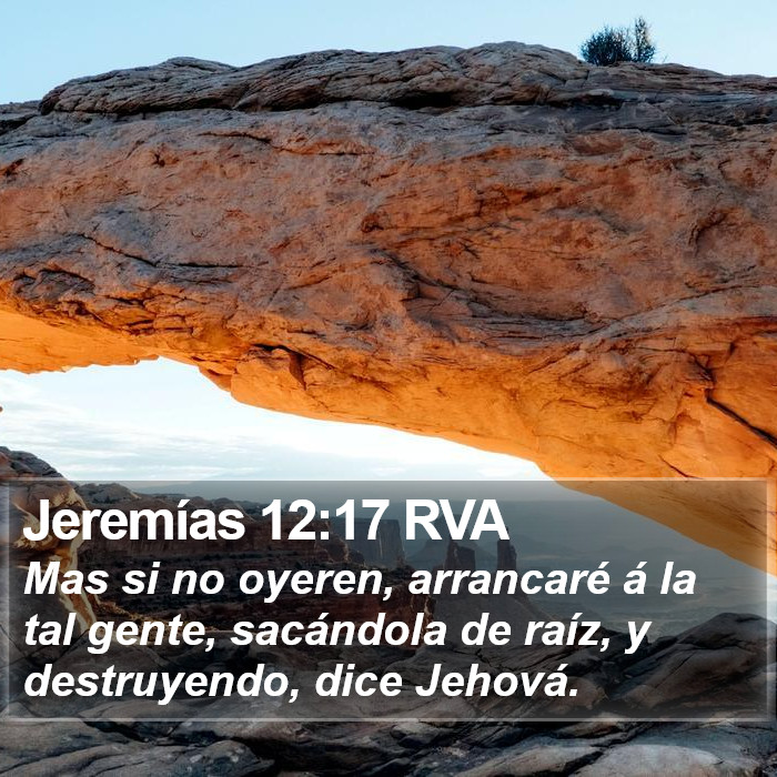 Jeremías 12:17 RVA Bible Study