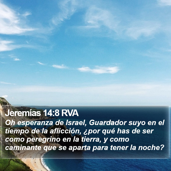 Jeremías 14:8 RVA Bible Study