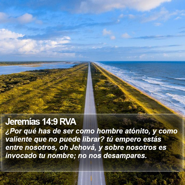 Jeremías 14:9 RVA Bible Study