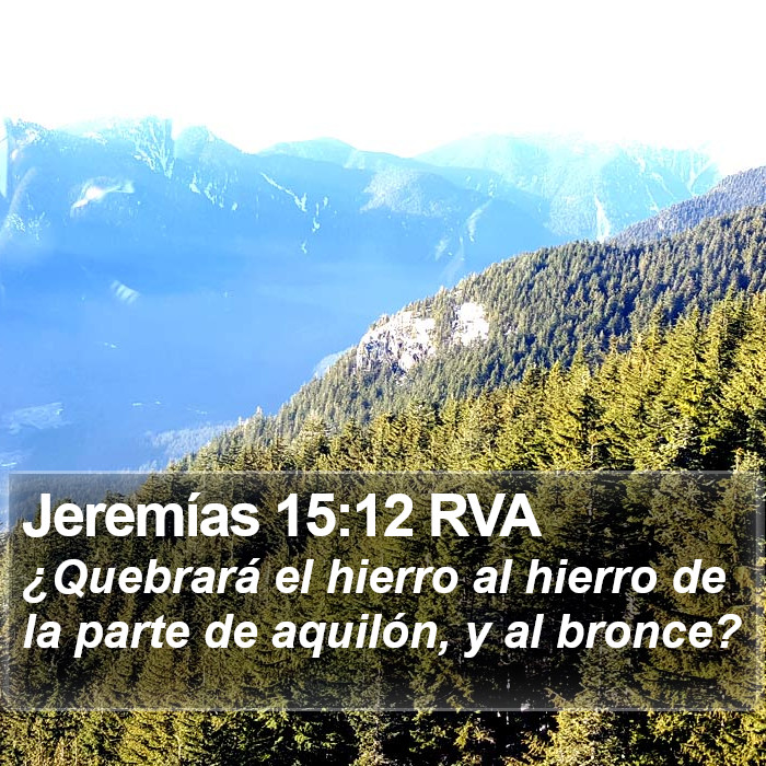 Jeremías 15:12 RVA Bible Study