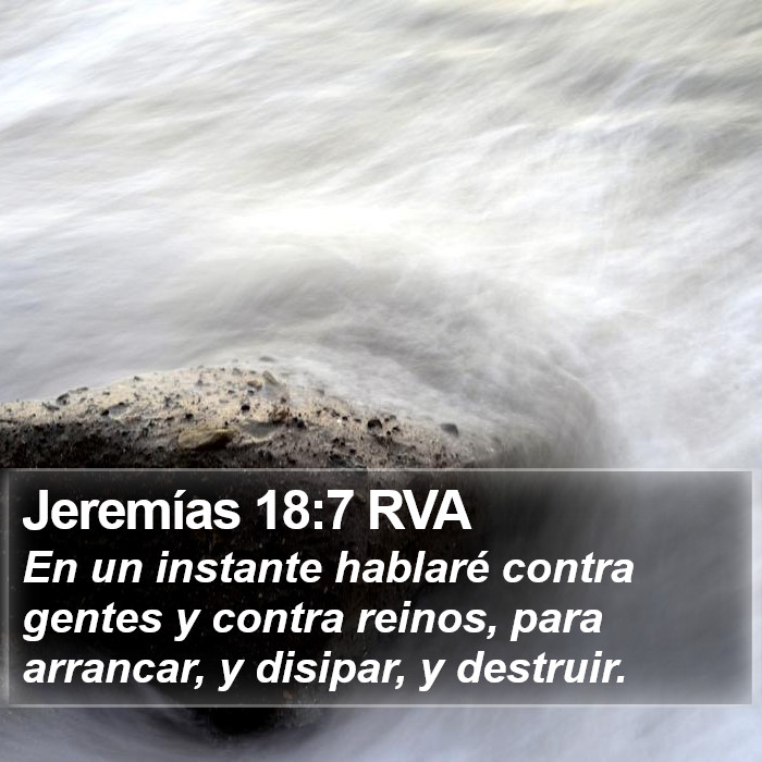 Jeremías 18:7 RVA Bible Study