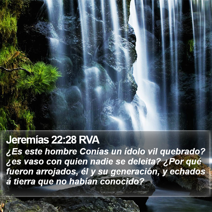 Jeremías 22:28 RVA Bible Study