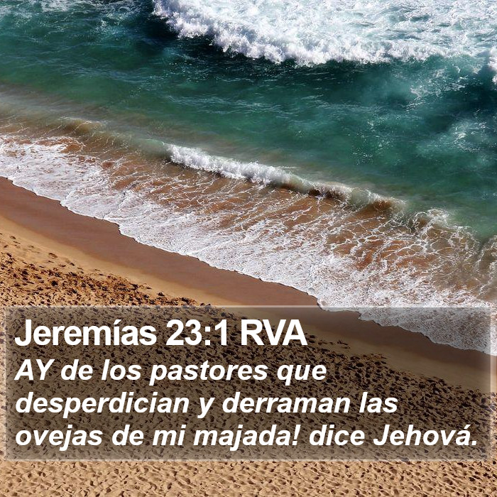 Jeremías 23:1 RVA Bible Study