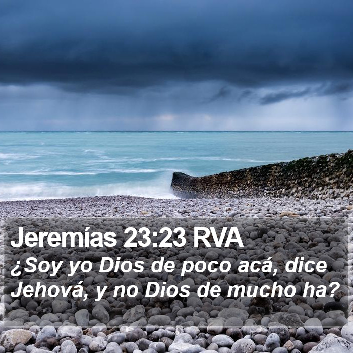 Jeremías 23:23 RVA Bible Study