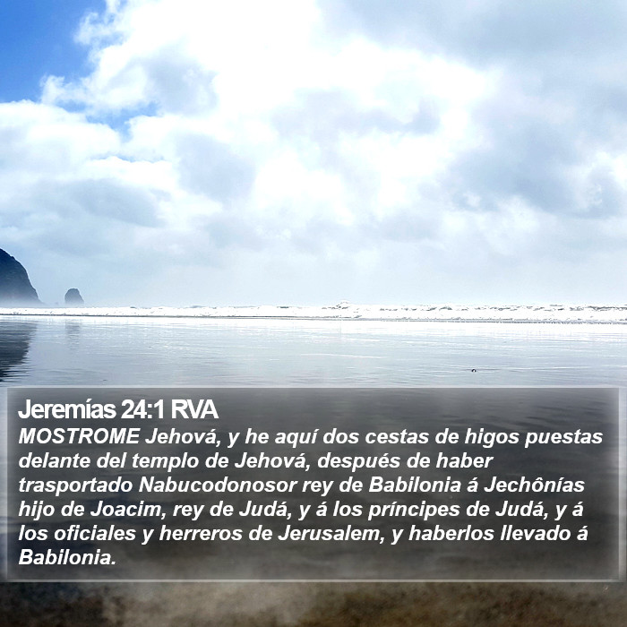 Jeremías 24:1 RVA Bible Study