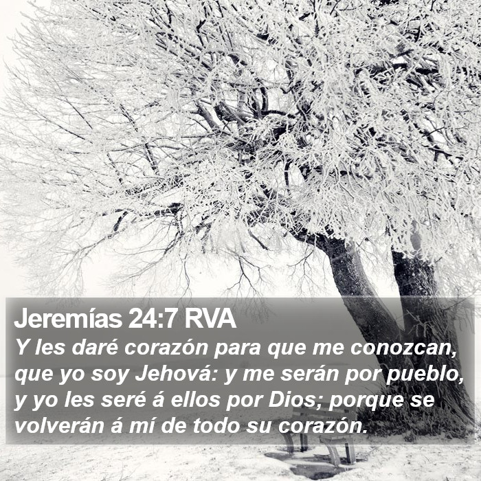 Jeremías 24:7 RVA Bible Study