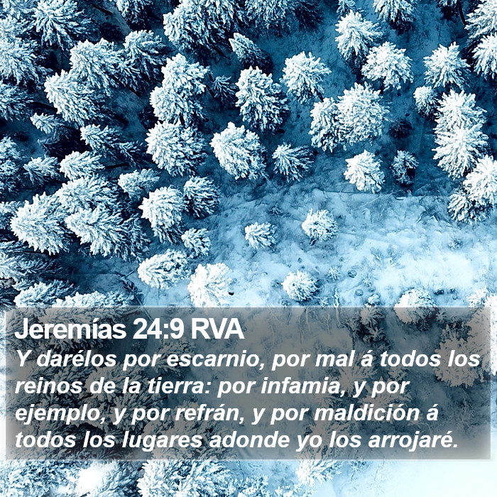 Jeremías 24:9 RVA Bible Study