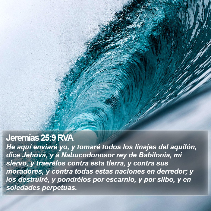 Jeremías 25:9 RVA Bible Study