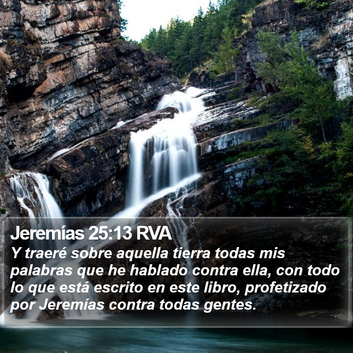 Jeremías 25:13 RVA Bible Study