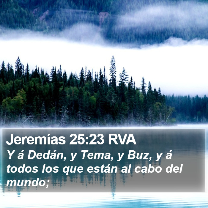 Jeremías 25:23 RVA Bible Study