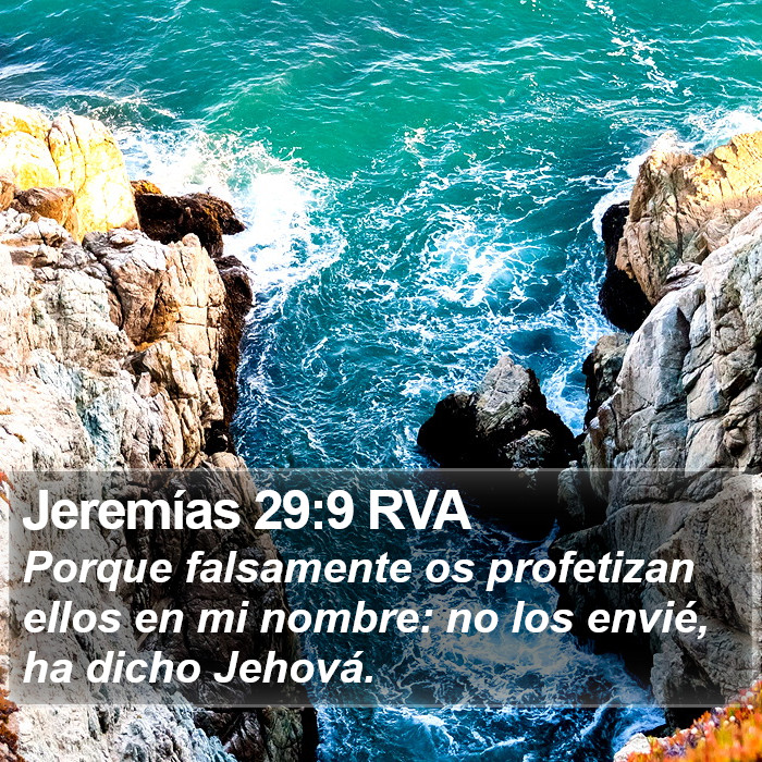 Jeremías 29:9 RVA Bible Study