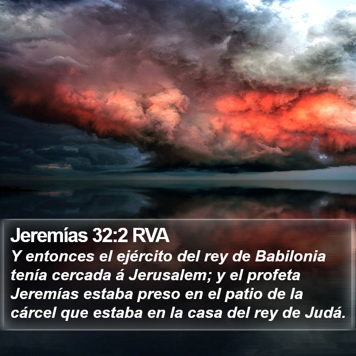 Jeremías 32:2 RVA Bible Study