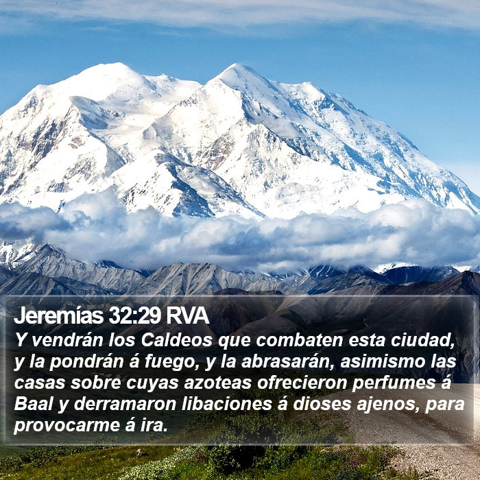 Jeremías 32:29 RVA Bible Study