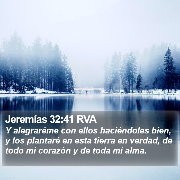 Jeremías 32:41 RVA Bible Study