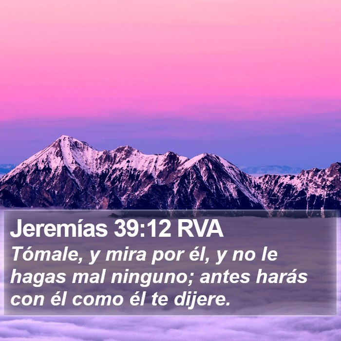 Jeremías 39:12 RVA Bible Study