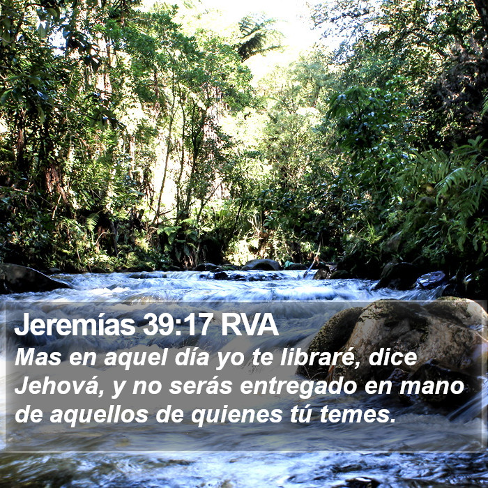 Jeremías 39:17 RVA Bible Study