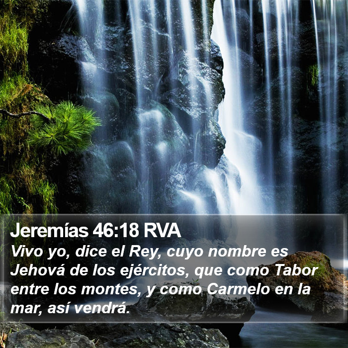 Jeremías 46:18 RVA Bible Study