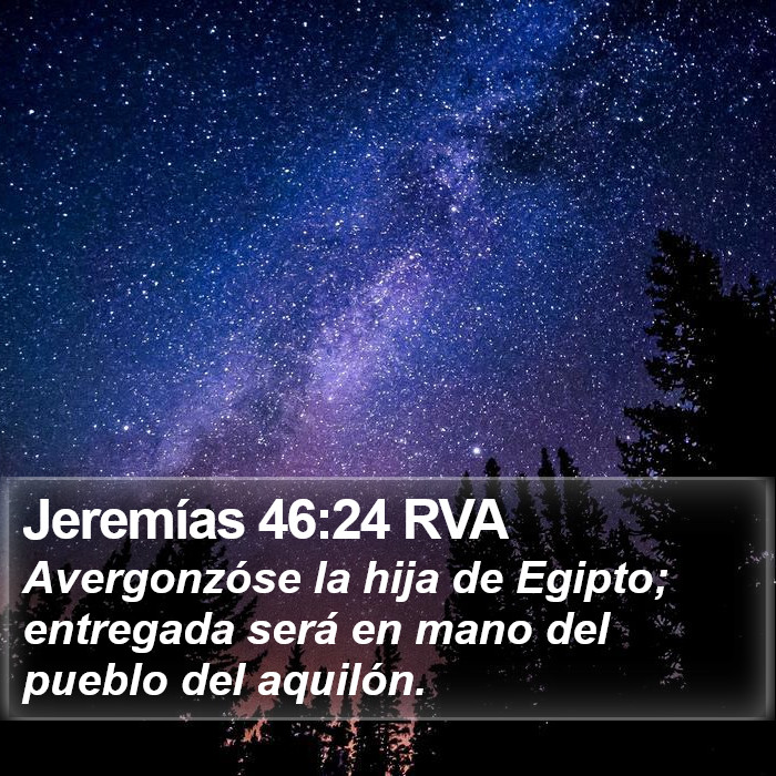 Jeremías 46:24 RVA Bible Study