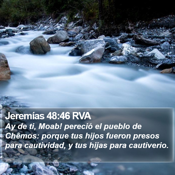 Jeremías 48:46 RVA Bible Study