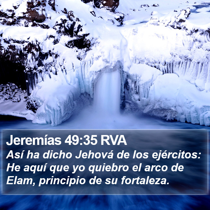 Jeremías 49:35 RVA Bible Study