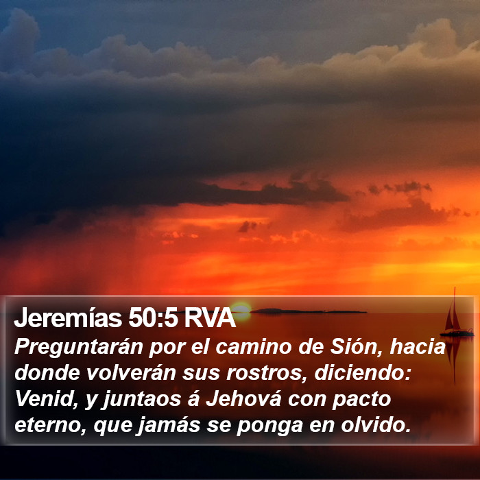 Jeremías 50:5 RVA Bible Study