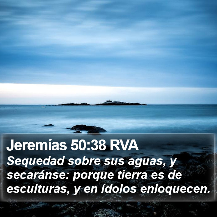 Jeremías 50:38 RVA Bible Study