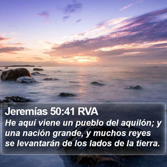 Jeremías 50:41 RVA Bible Study