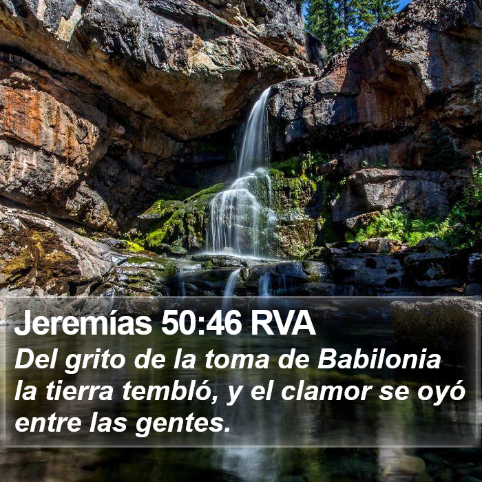 Jeremías 50:46 RVA Bible Study