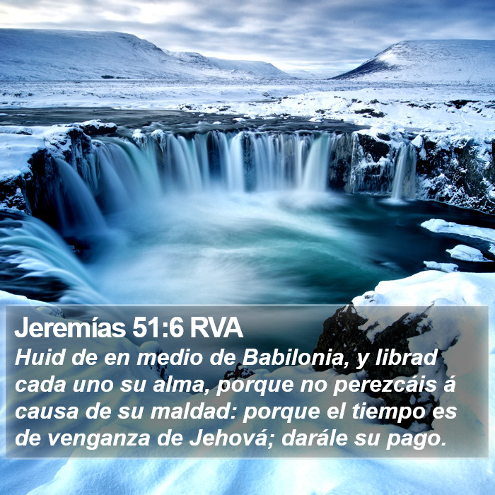 Jeremías 51:6 RVA Bible Study