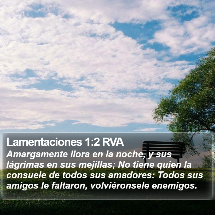 Lamentaciones 1:2 RVA Bible Study