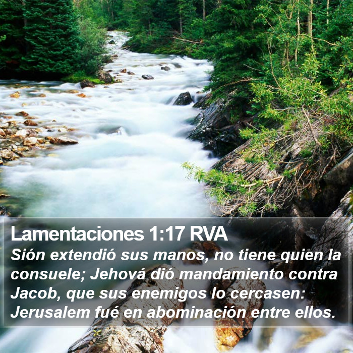 Lamentaciones 1:17 RVA Bible Study