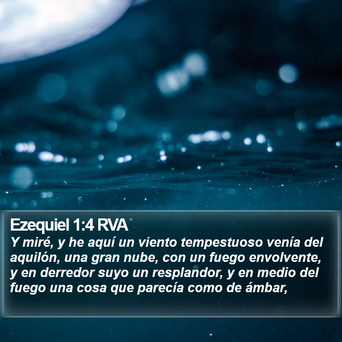 Ezequiel 1:4 RVA Bible Study