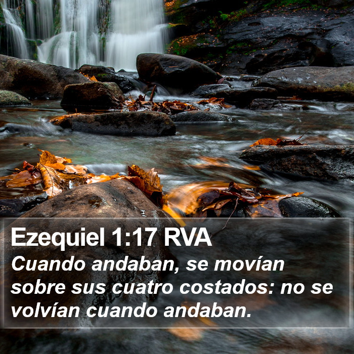Ezequiel 1:17 RVA Bible Study