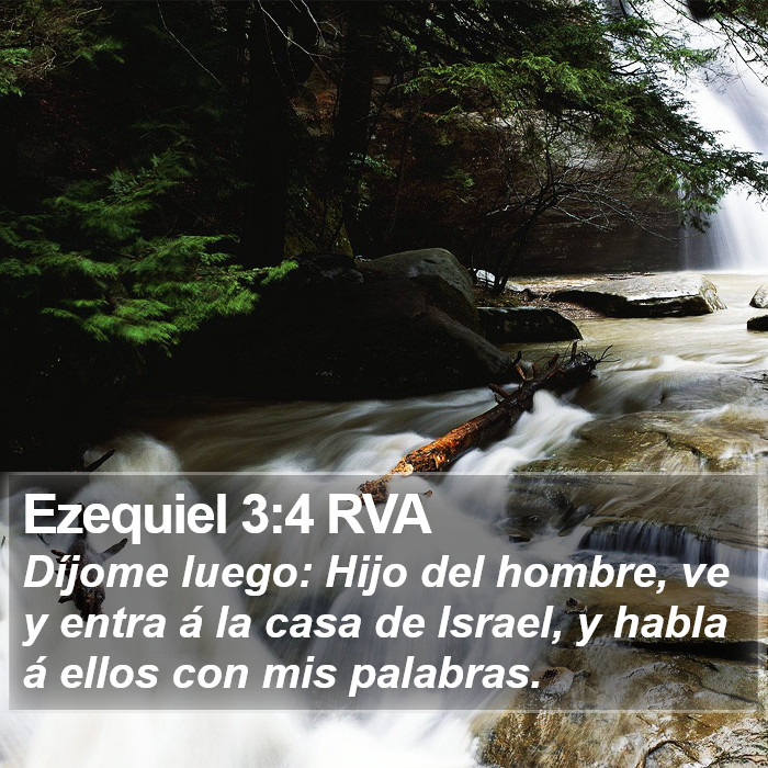 Ezequiel 3:4 RVA Bible Study