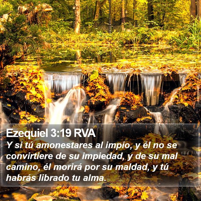 Ezequiel 3:19 RVA Bible Study