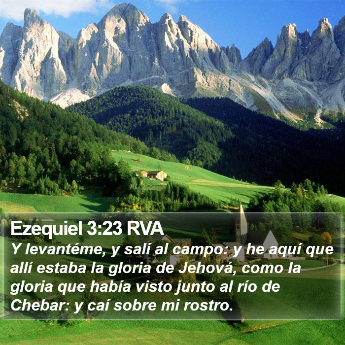 Ezequiel 3:23 RVA Bible Study