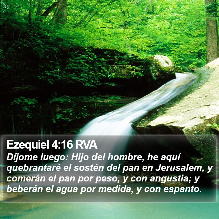 Ezequiel 4:16 RVA Bible Study